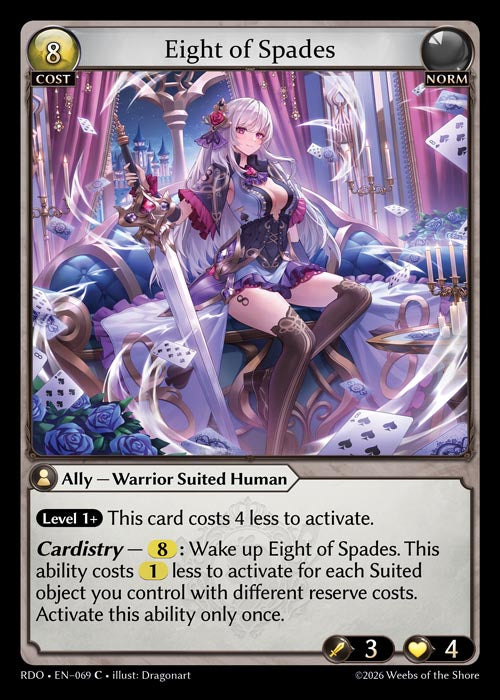 Eight of Spades - Radiant Origins - C Norm