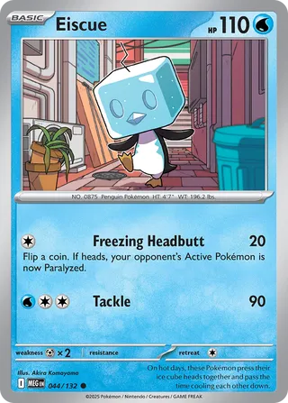 Eiscue - 044/132 - Mega Evolution