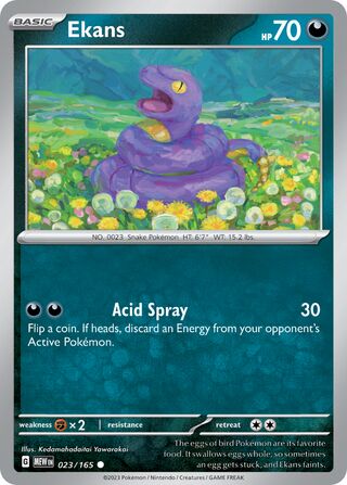 Ekans - 023/165 - 151 