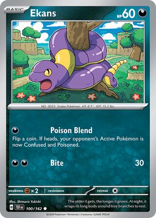 Ekans - 100/162 - Temporal Forces 