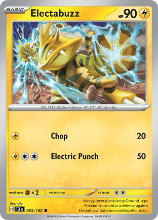 Electabuzz - 053/162 - Temporal Forces 