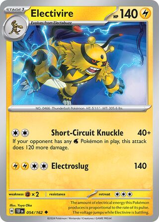 Electivire - 054/162 - Temporal Forces 