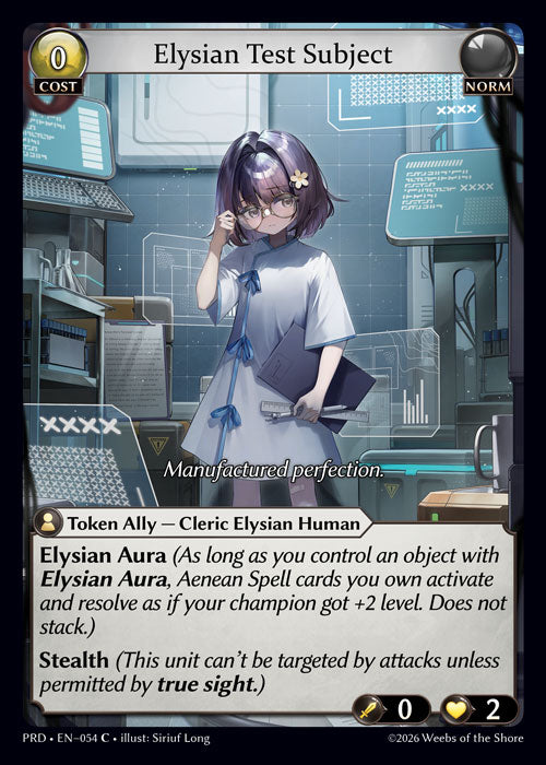  Elysian Test Subject - .asphodel/paradise - C Norm
