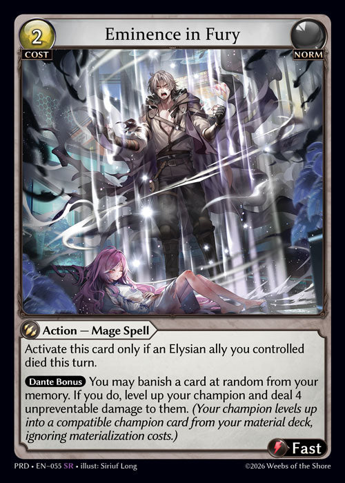 Eminence in Fury - .asphodel/paradise - SR Norm