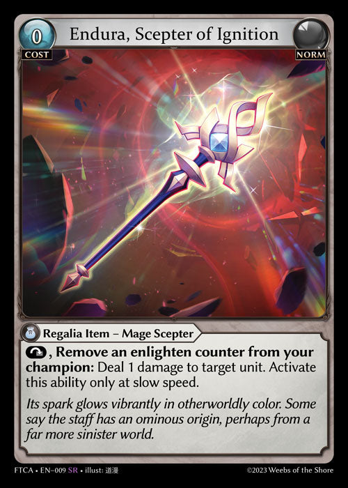 Endura, Scepter of Ignition - Fractured Crown - SR Norm