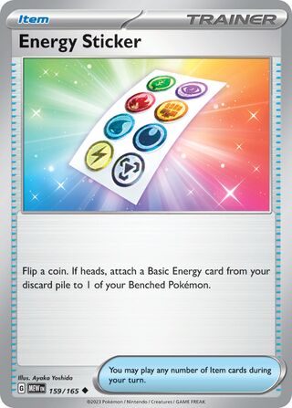 Energy Sticker - 159/165 - 151 