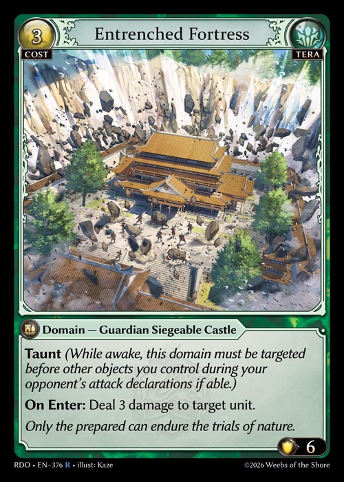 Entrenched Fortress - Radiant Origins - R Tera