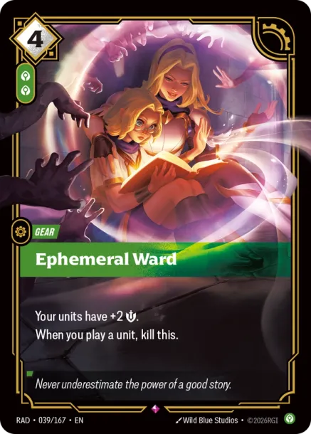 Ephemeral Ward - 039/167 - R Calm