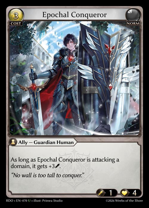 Epochal Conqueror - Radiant Origins - U Norm