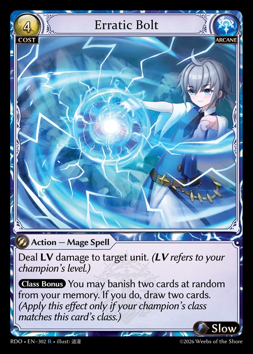Erratic Bolt - Radiant Origins - R Arcane