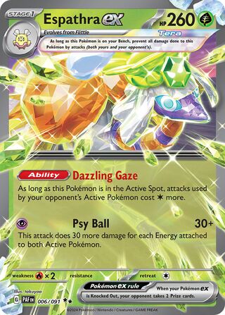 Espathra ex - 006/091 - Paldean Fates