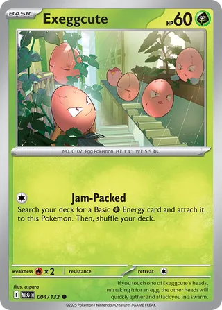 Exeggcute - 004/132 - Mega Evolution