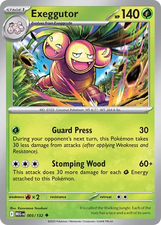 Exeggutor - 005/132 - Mega Evolution