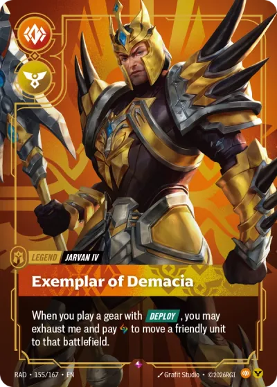 Exemplar of Demacia - 155/167 - R Legend
