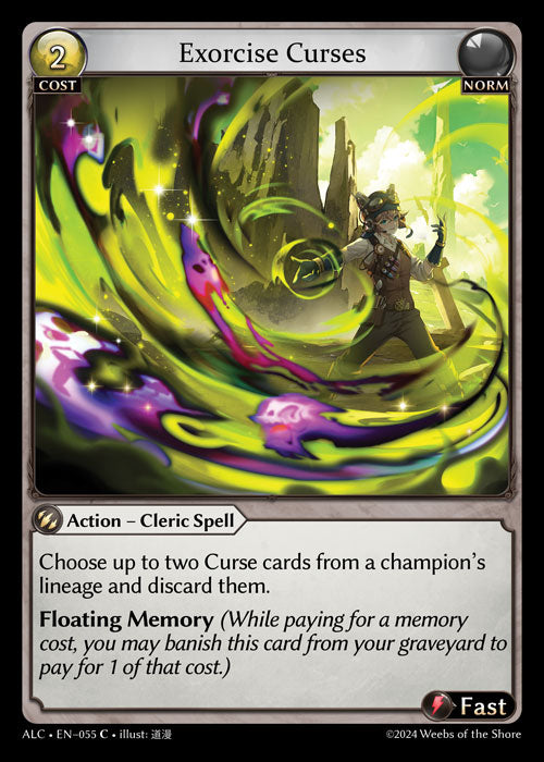 Exorcise Curses - Alchemical Revolution -  C Norm