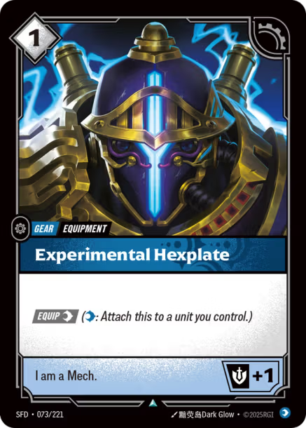Experimental Hexplate - 073/221 - U Mind