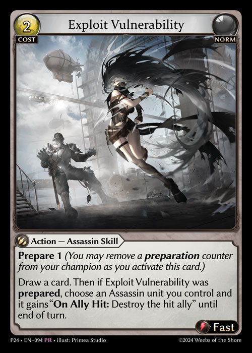 Exploit Vulnerability (PR) - Promotional Cards