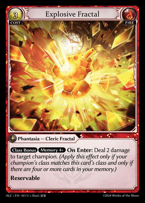 Explosive Fractal - Alchemical Revolution -  U Fire