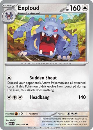 Exploud - 150/182 - Paradox Rift 