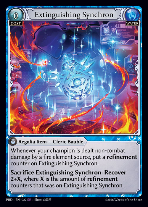 Extinguishing Synchron - .asphodel/paradise - SR Water