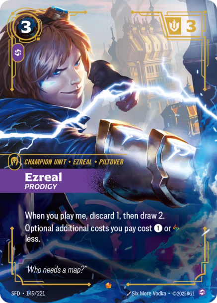 Ezreal, Prodigy - 149/221 - Epic Chaos