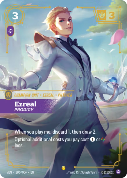 Ezreal, Prodigy - SP5/006 - Epic Chaos