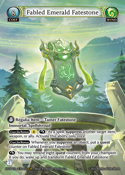 Fabled Emerald Fatestone - Abyssal Heaven