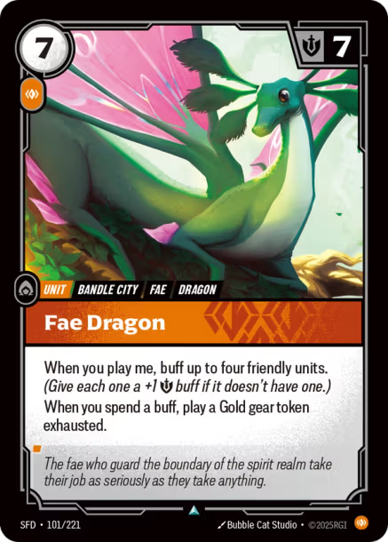 Fae Dragon - 101/221 - U Body