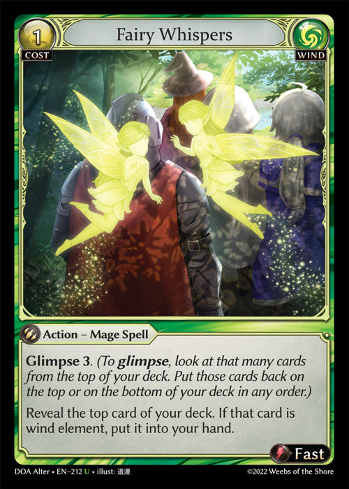 Fairy Whispers - Dawn of Ashes