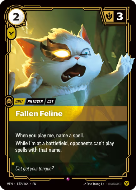 Fallen Feline - 132/166 - R Order