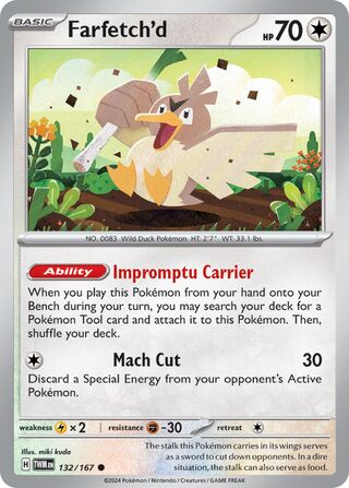 Farfetch'd - 132/167 - Twilight Masquerade 
