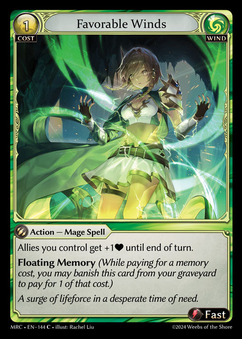 Favorable Winds - Mercurial Heart -  C Wind