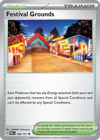 Festival Grounds - 108/131 - Prismatic Evolutions
