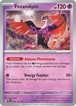 Fezandipiti - 045/131- Prismatic Evolutions