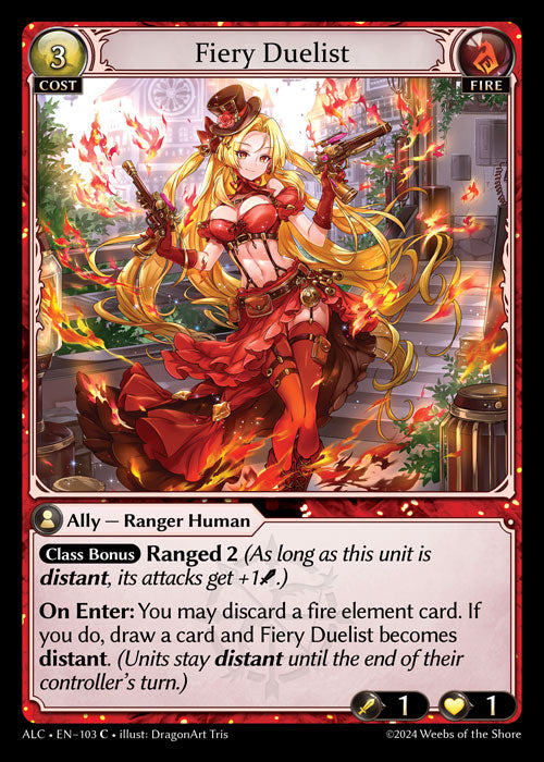 
Fiery Duelist - Alchemical Revolution -  C Fire
