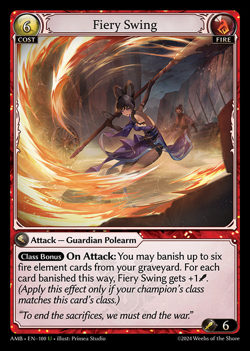 Fiery Swing - Mortal Ambition -  U Fire