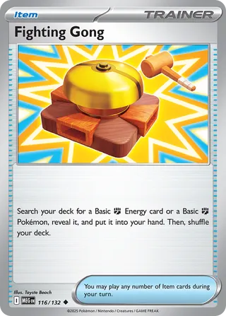 Fighting Gong - 116/132 - Mega Evolution