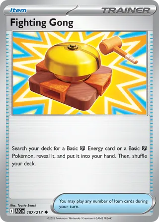 Fighting Gong - 187/217 - Ascended Heroes