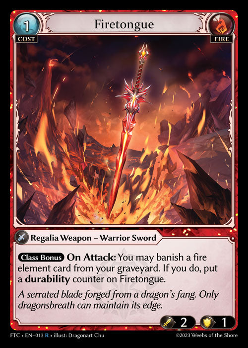 Firetongue - Fractured Crown - R Fire