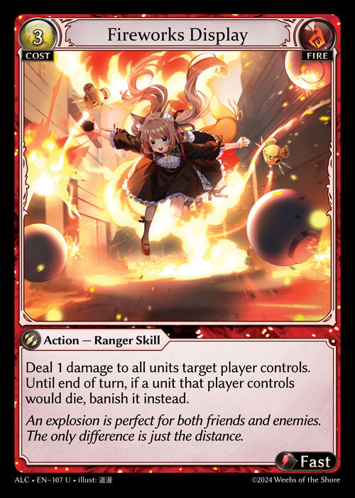 Fireworks Display - Alchemical Revolution -  U Fire
