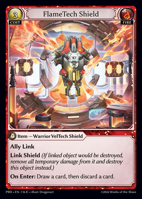  FlameTech Shield - .asphodel/paradise - C Fire