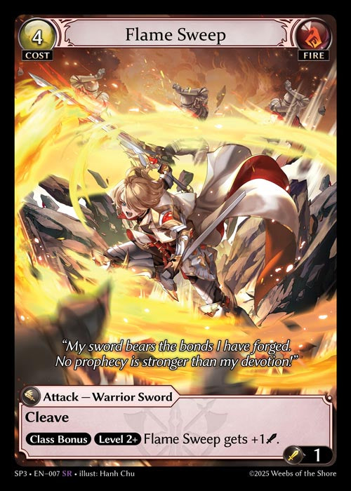 Flame Sweep - Supporter Pack 3 