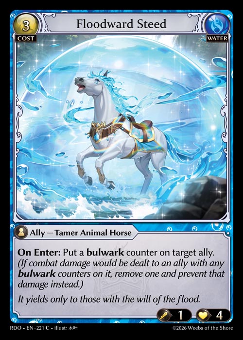 Floodward Steed - Radiant Origins - C Water