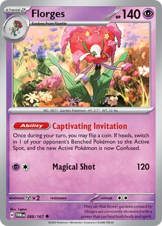 Florges - 088/167 - Twilight Masquerade 