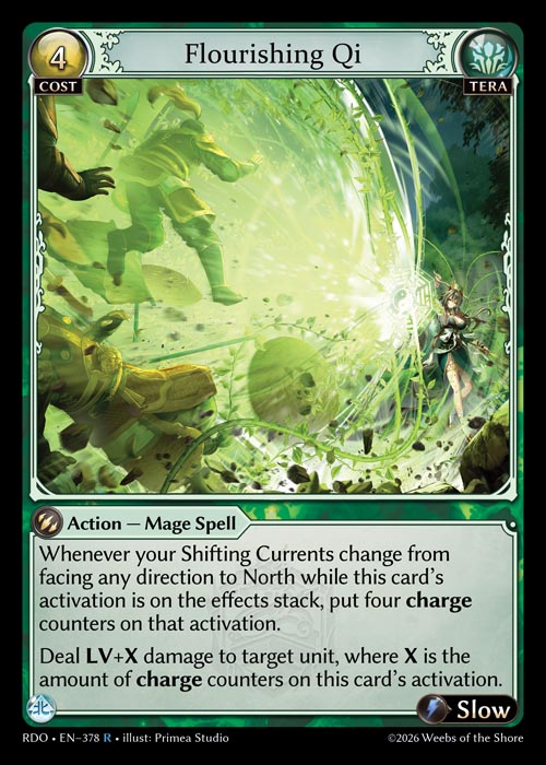 Flourishing Qi - Radiant Origins - R Tera
