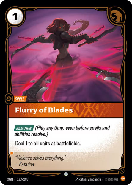 Flurry of Blades - 133/298 - C Body