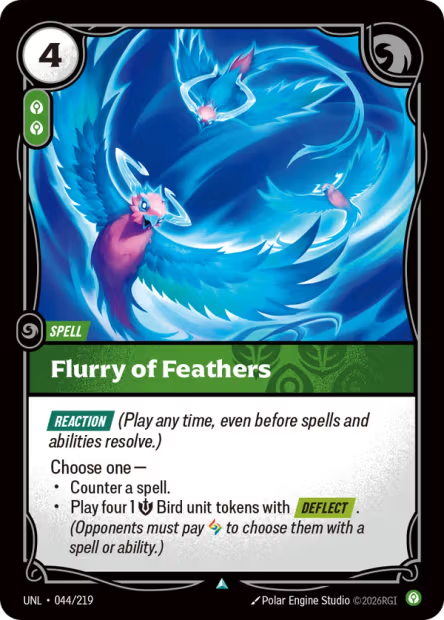 Flurry of Feathers - 044/219 - U Calm