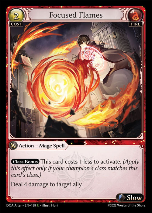 Focused Flames - Dawn of Ashes