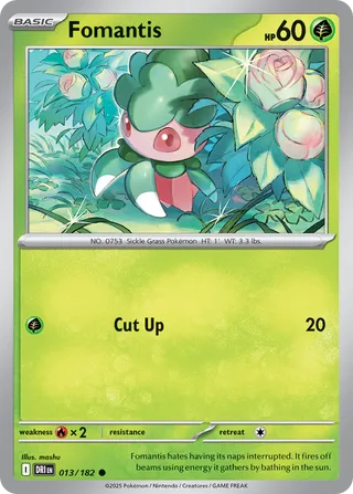 Fomantis - 012/182 - Destined Rivals