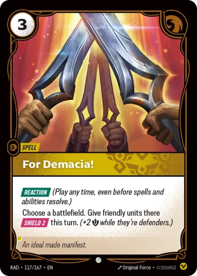 For Demacia! - 117/167 - C Order